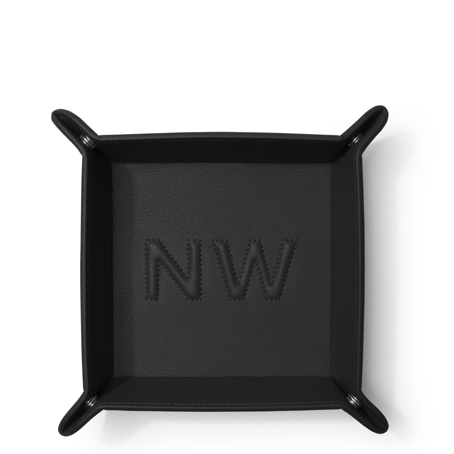 Square-Valet-Tray-Black-750-135-Trapunto
